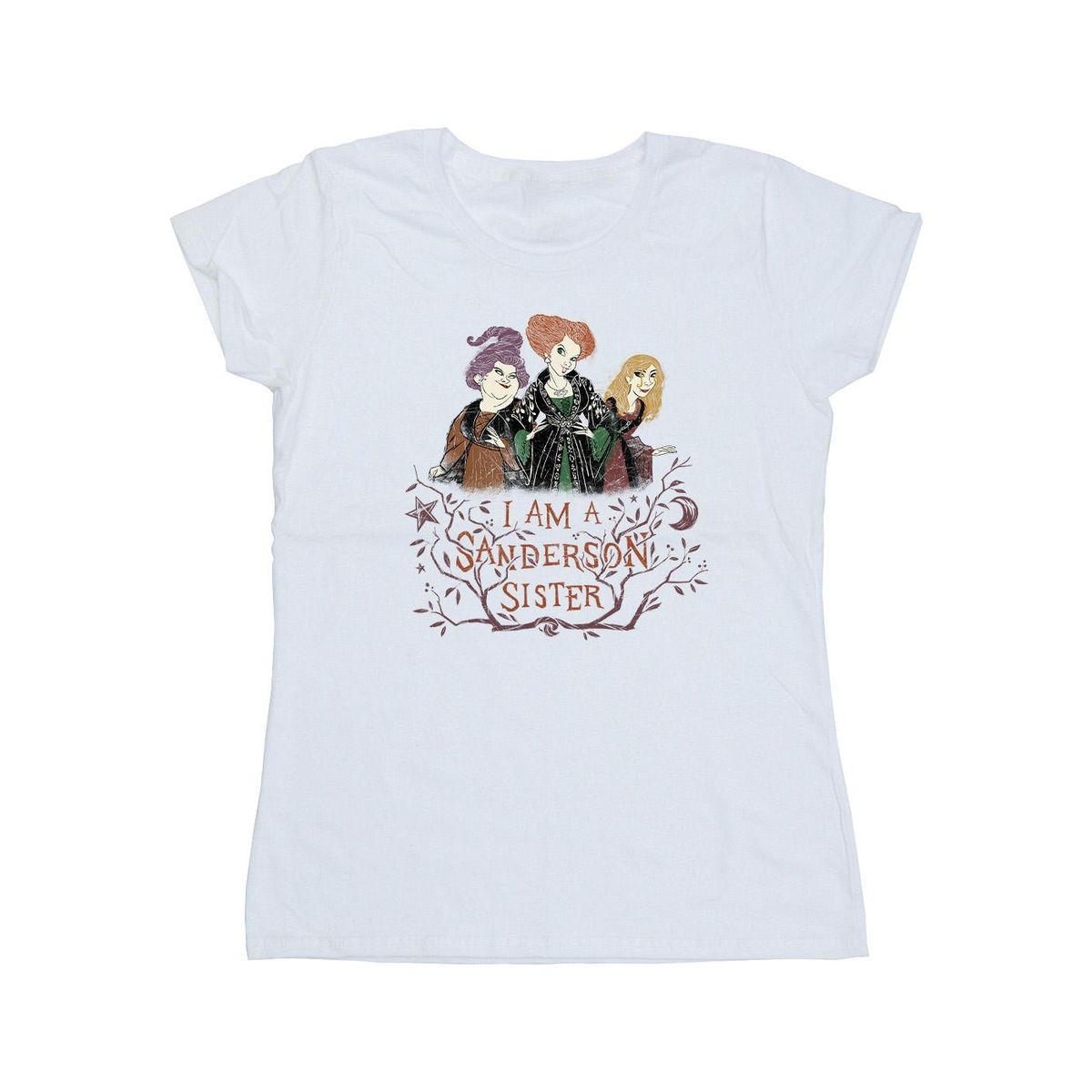 Sanderson Sisters Grafik Baumwoll T-Shirt