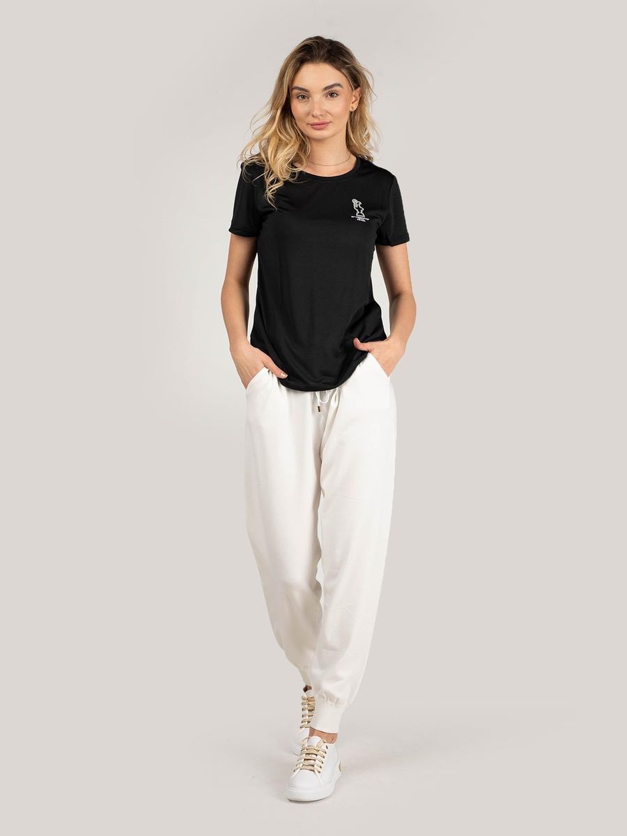 T-Shirt mit Rundhalsausschnitt und Grafik-Logo