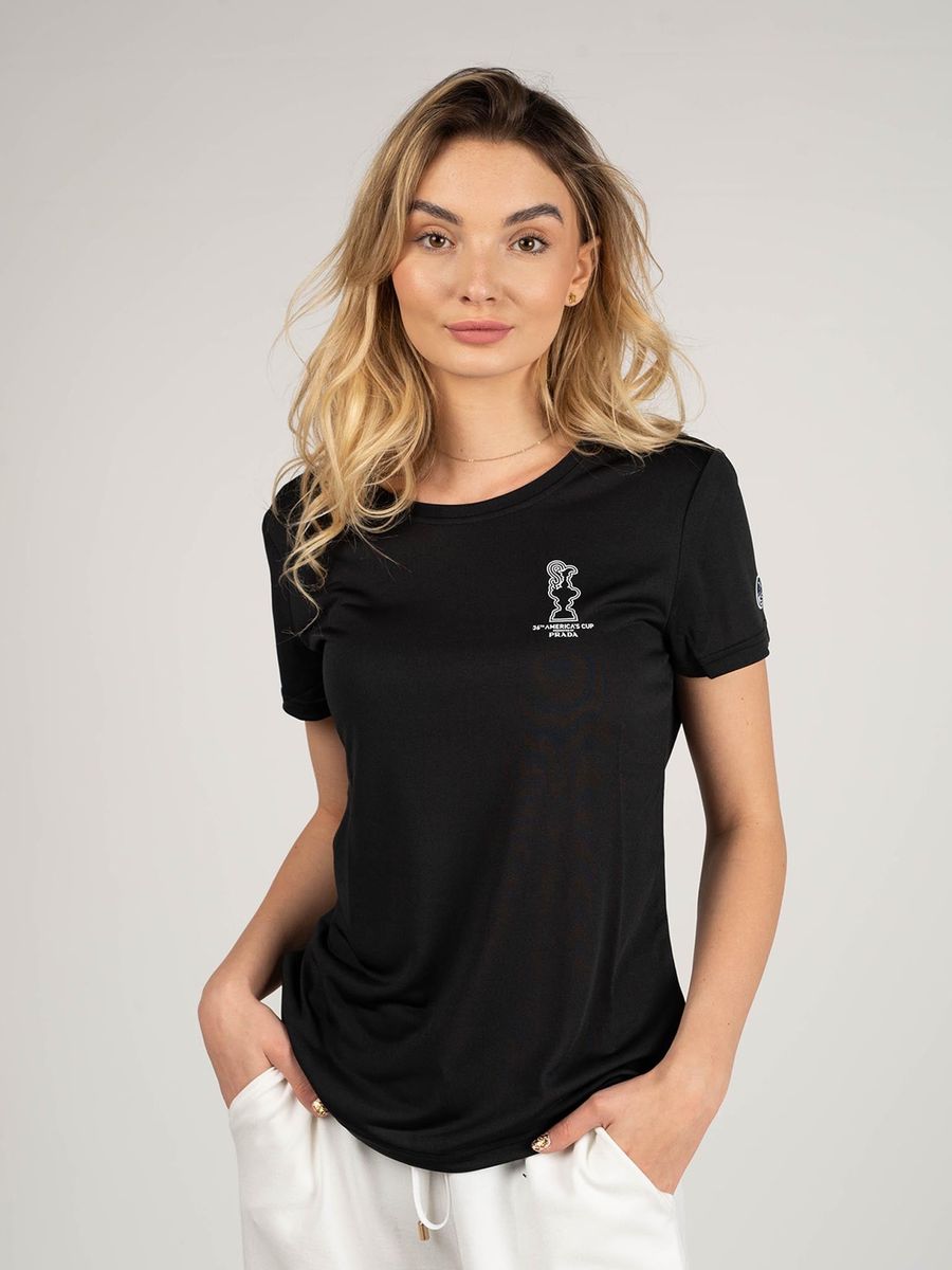 T-Shirt mit Rundhalsausschnitt und Grafik-Logo
