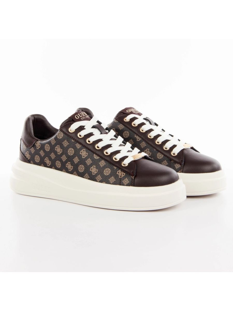 Chunky Plateau-Sneaker mit Monogramm