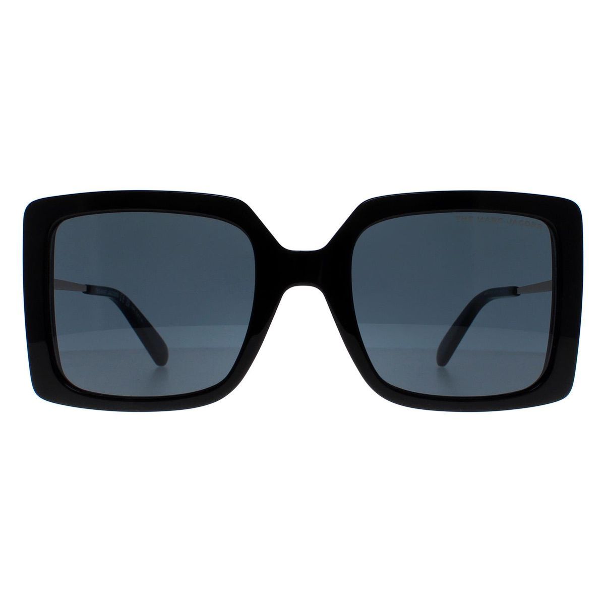 Übergroße quadratische Sonnenbrille mit Logo
