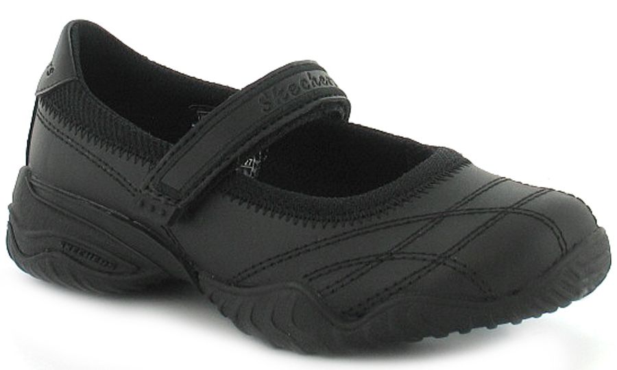 Sportliche Mary-Jane-Lederschuhe