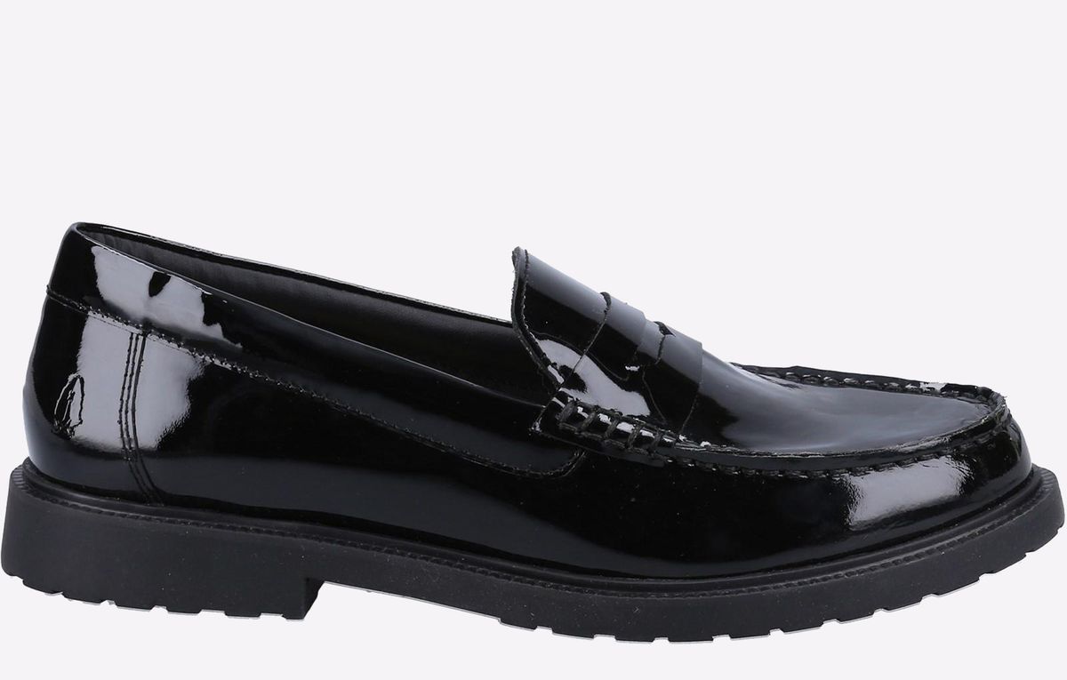 Klassische Penny-Loafer aus Lackleder