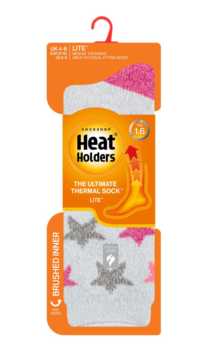 Isolierte Thermosocken mit Sternenmuster