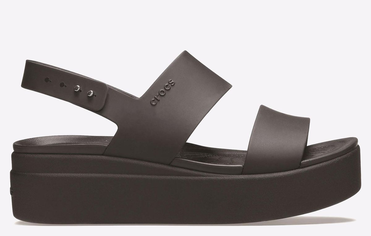 Brooklyn Plateau-Sandalen mit Keilabsatz