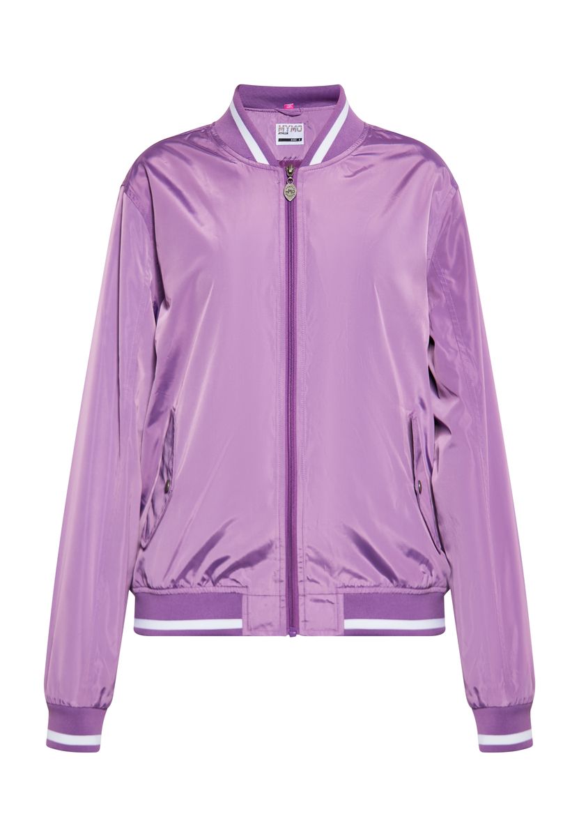 Leichte Bomberjacke mit Satinglanz
