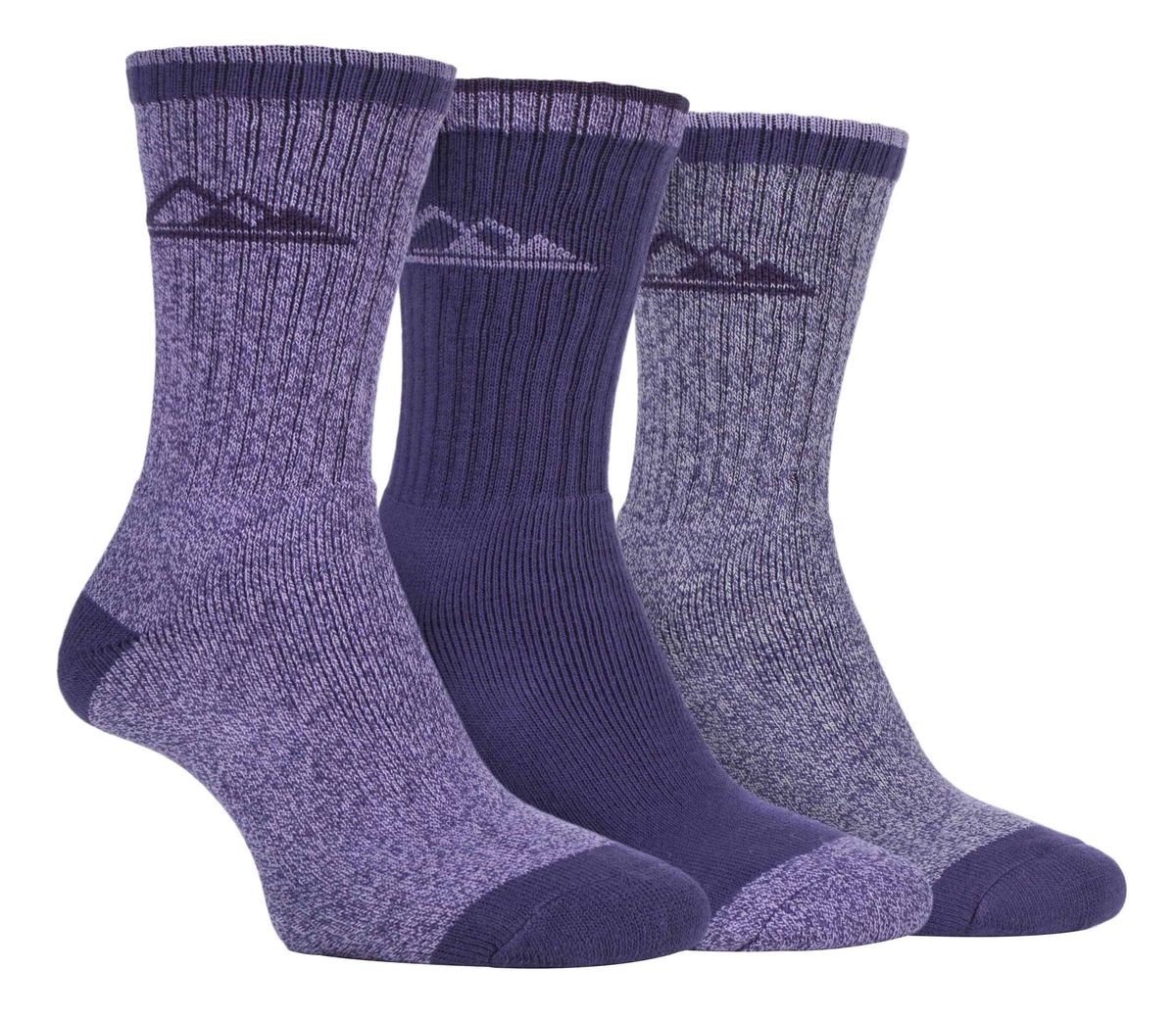 Leichte atmungsaktive Wander-Crew-Socken