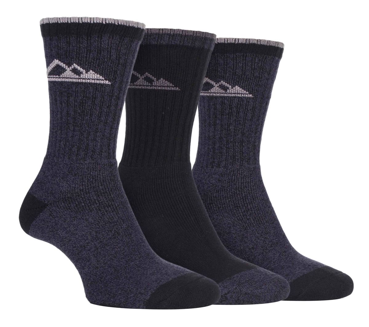 Leichte atmungsaktive Wander-Crew-Socken