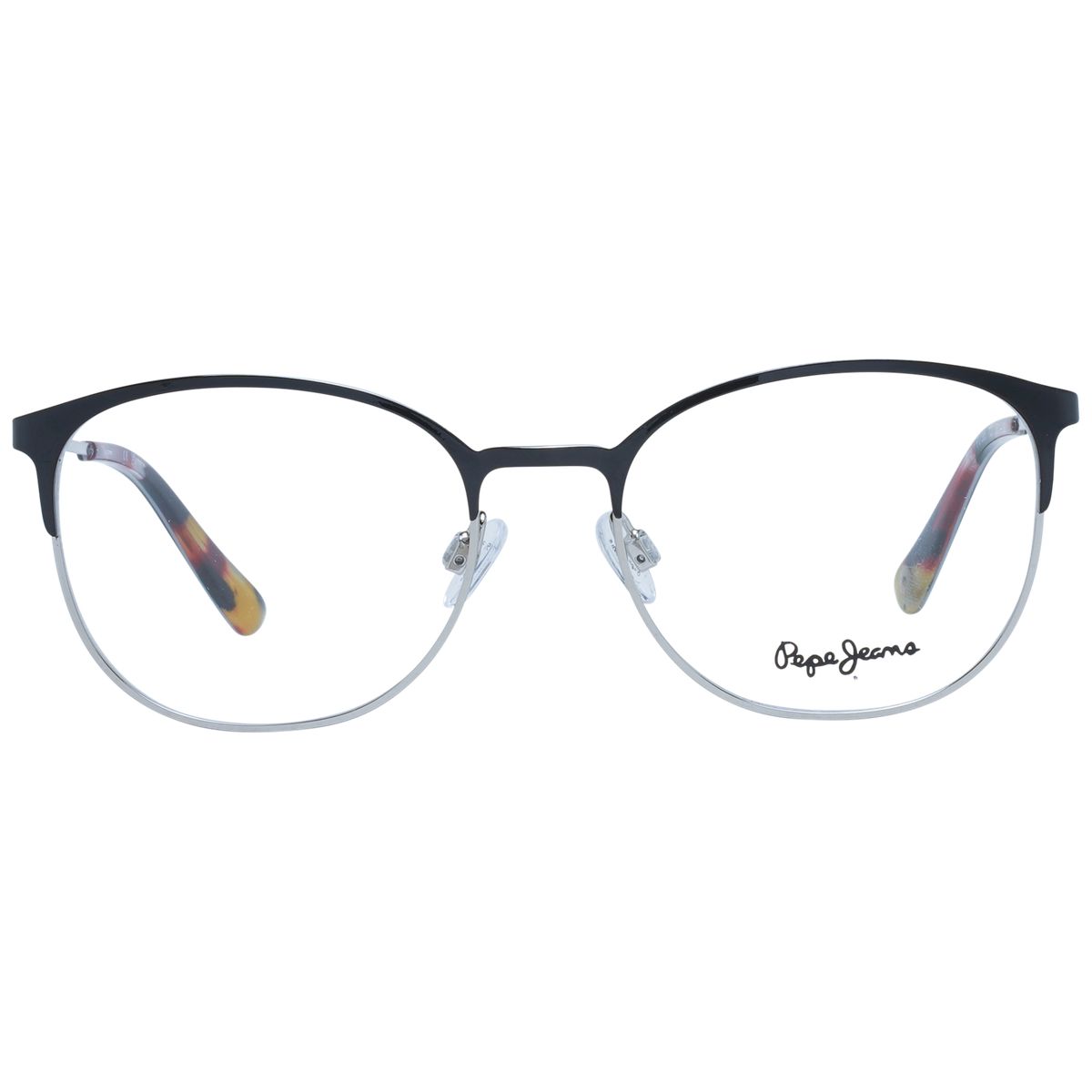 Zweifarbige runde Korrekturbrille