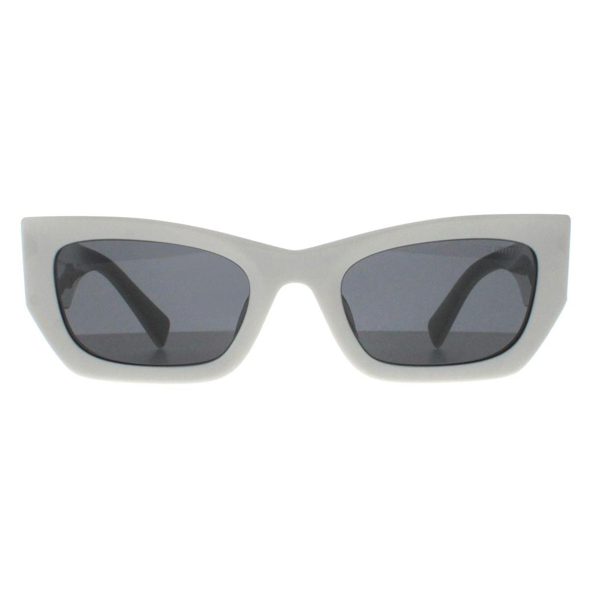 Markante rechteckige Logo-Sonnenbrille