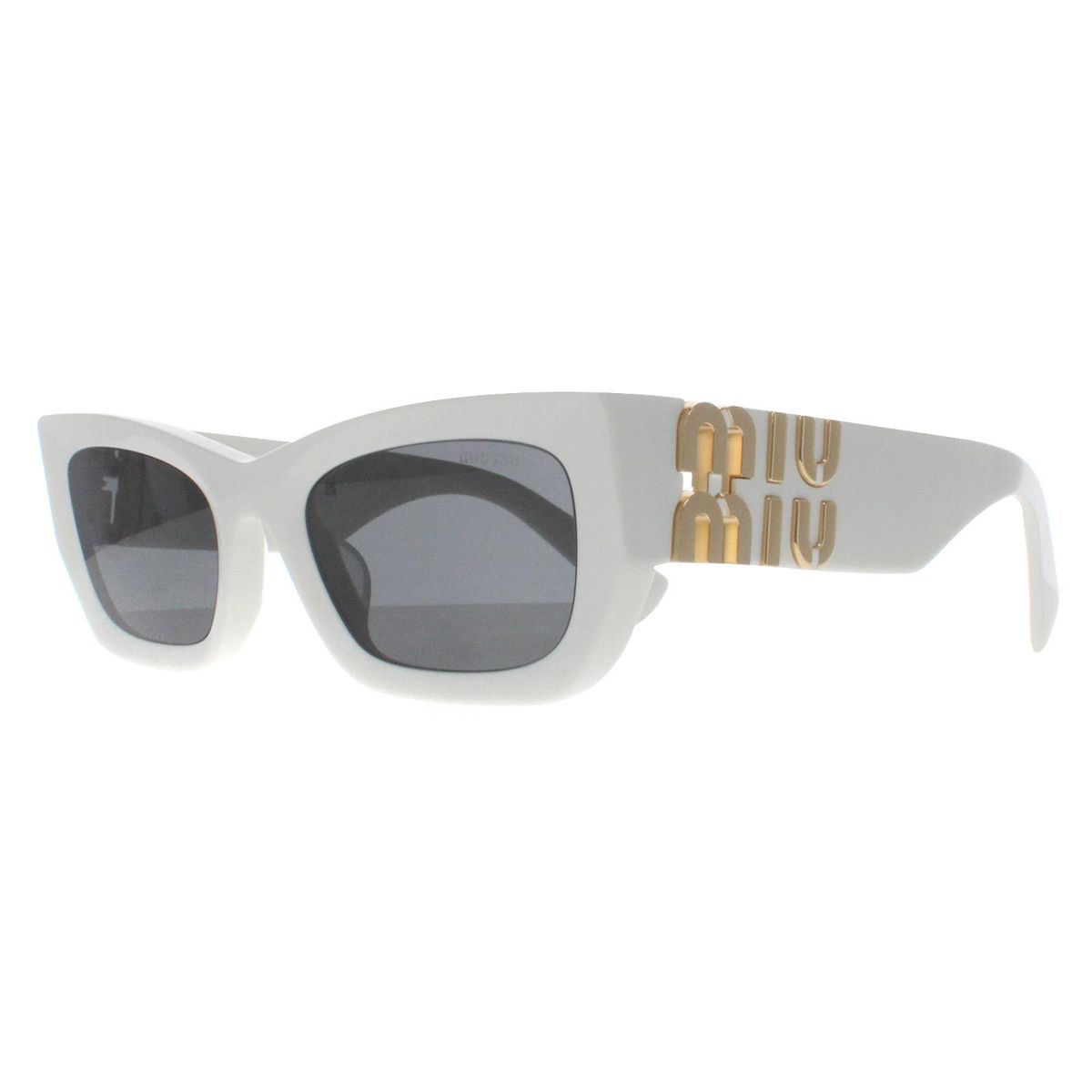 Markante rechteckige Logo-Sonnenbrille