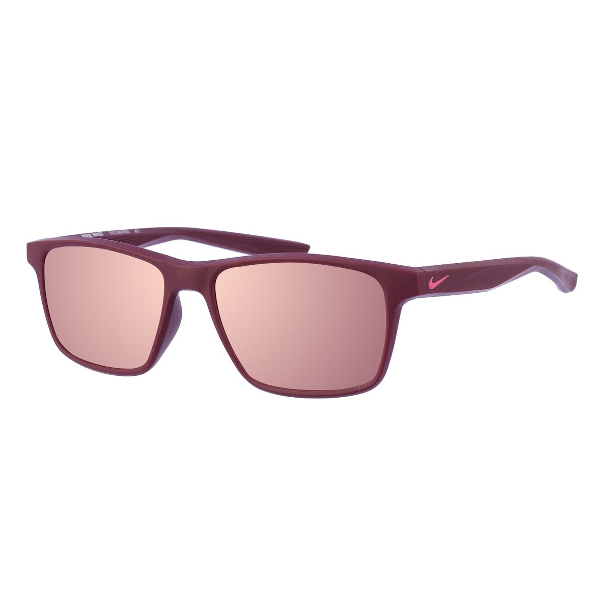 Rechteckige Sportsonnenbrille mit verspiegelten Gläsern