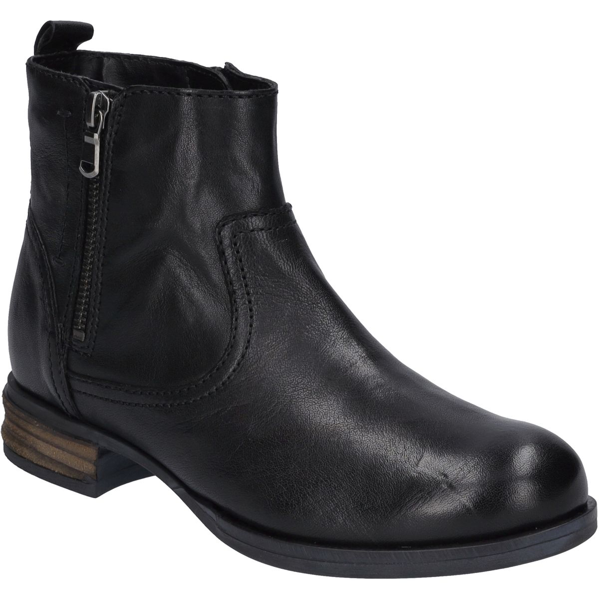 Klassische Nappa-Leder Stiefeletten
