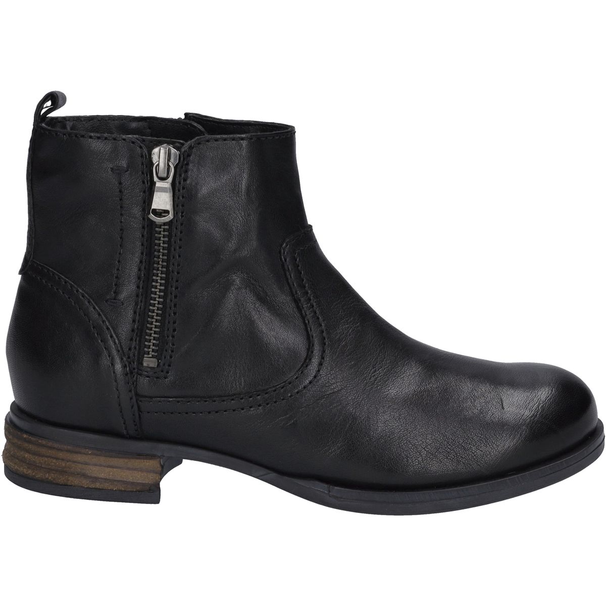 Klassische Nappa-Leder Stiefeletten