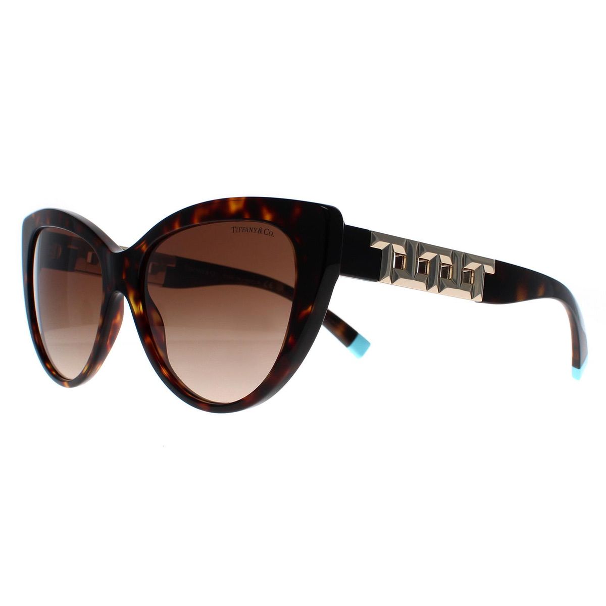 Cat-Eye-Sonnenbrille mit Kettenelement
