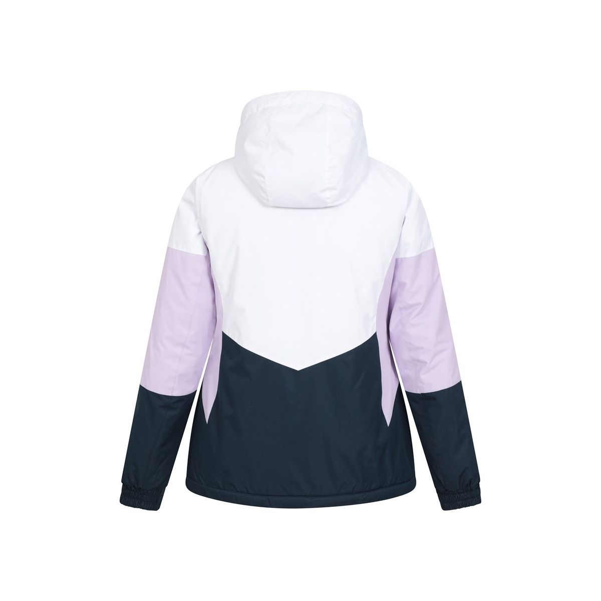 Color-Block Skijacke mit Kapuze