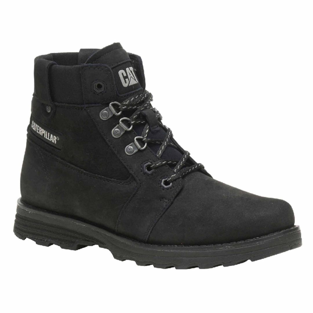 Robuste Schnür-Lederstiefeletten