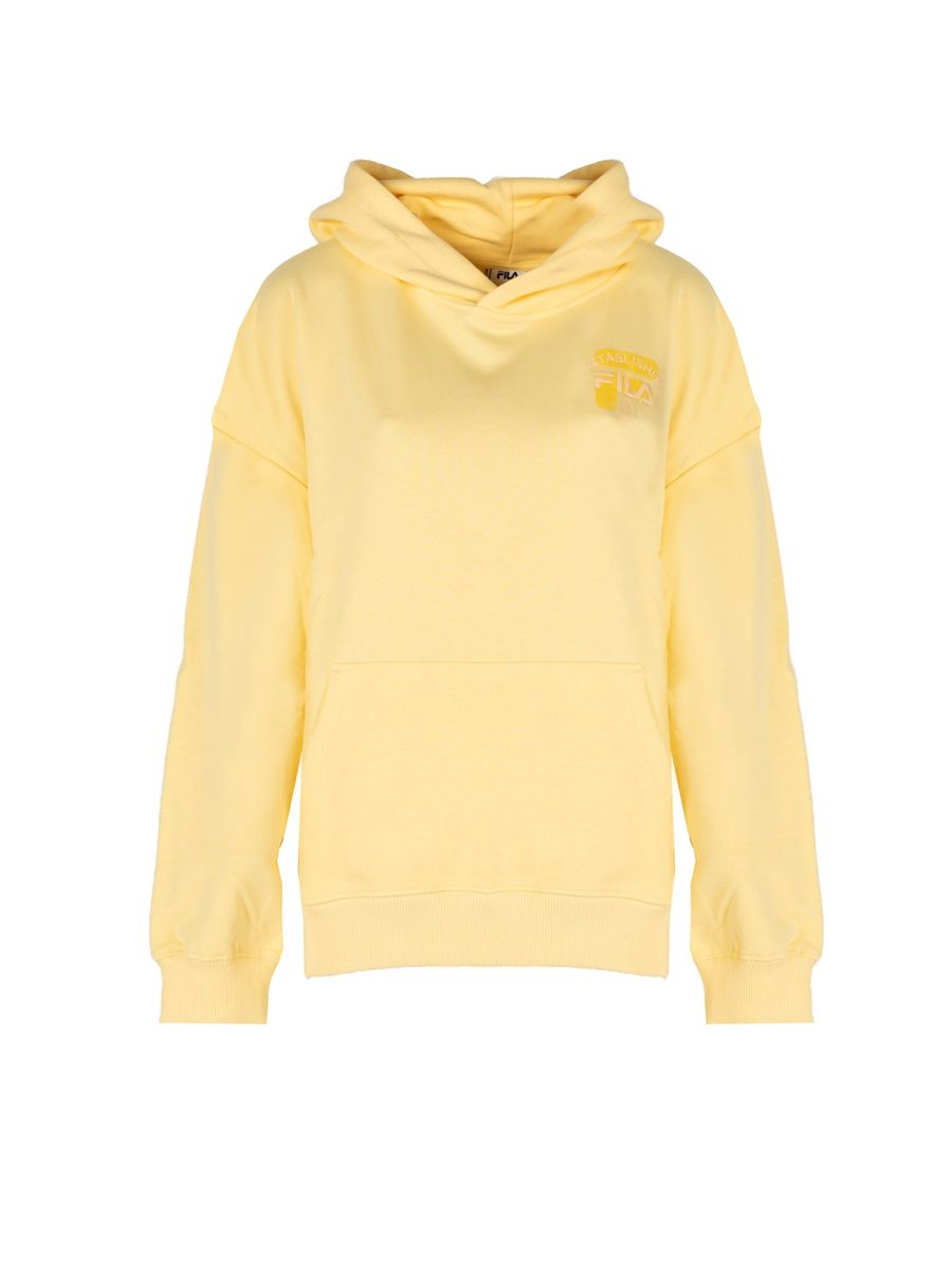 Lockerer Kapuzenpullover mit Tasche