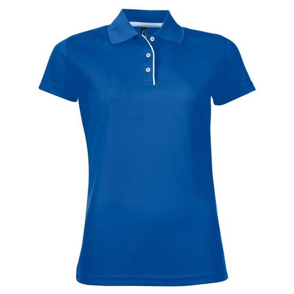 Kurzarm-Piqué-Polo für Damen