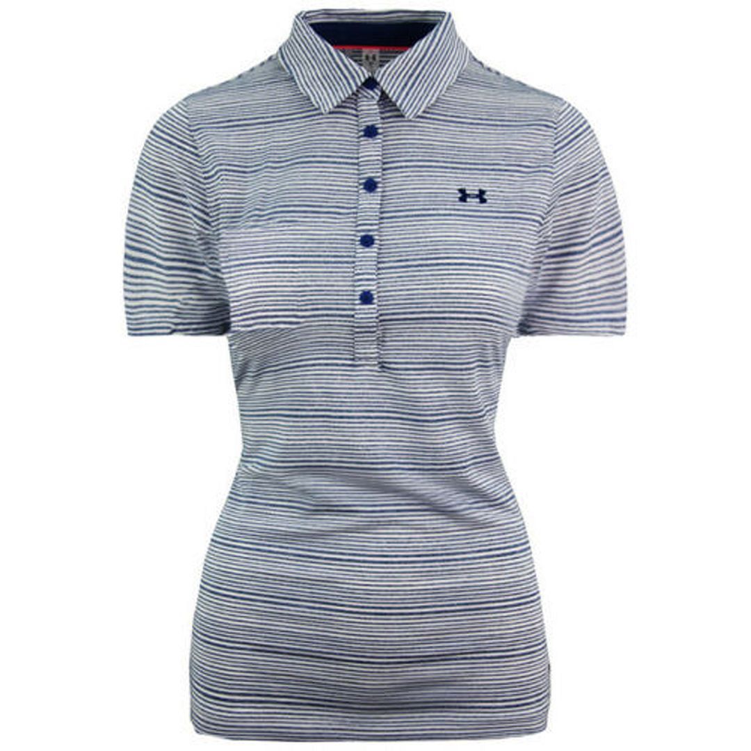 Gestreiftes Kurzarm-Golf-Polohemd