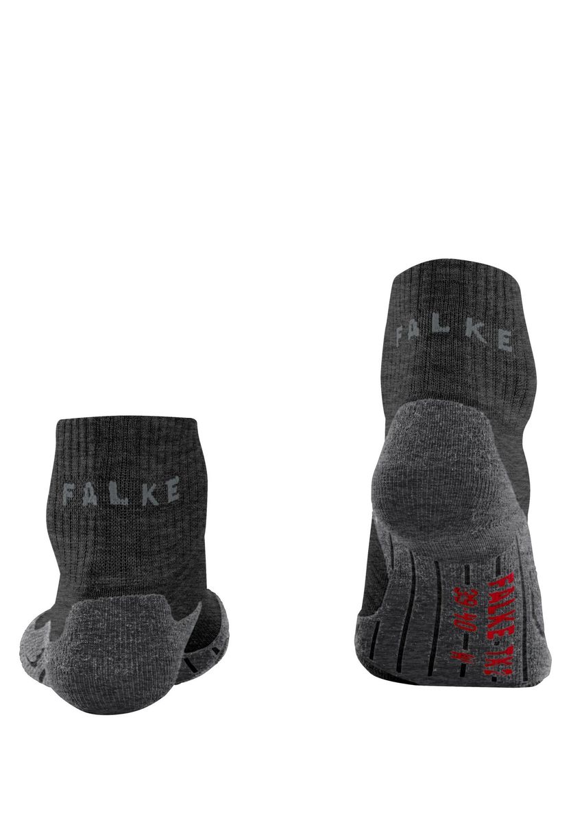 Gepolsterte Wandersocken mit Merinomischung
