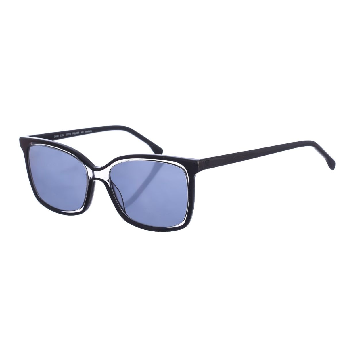 Quadratische Sonnenbrille im Doppelschicht-Design