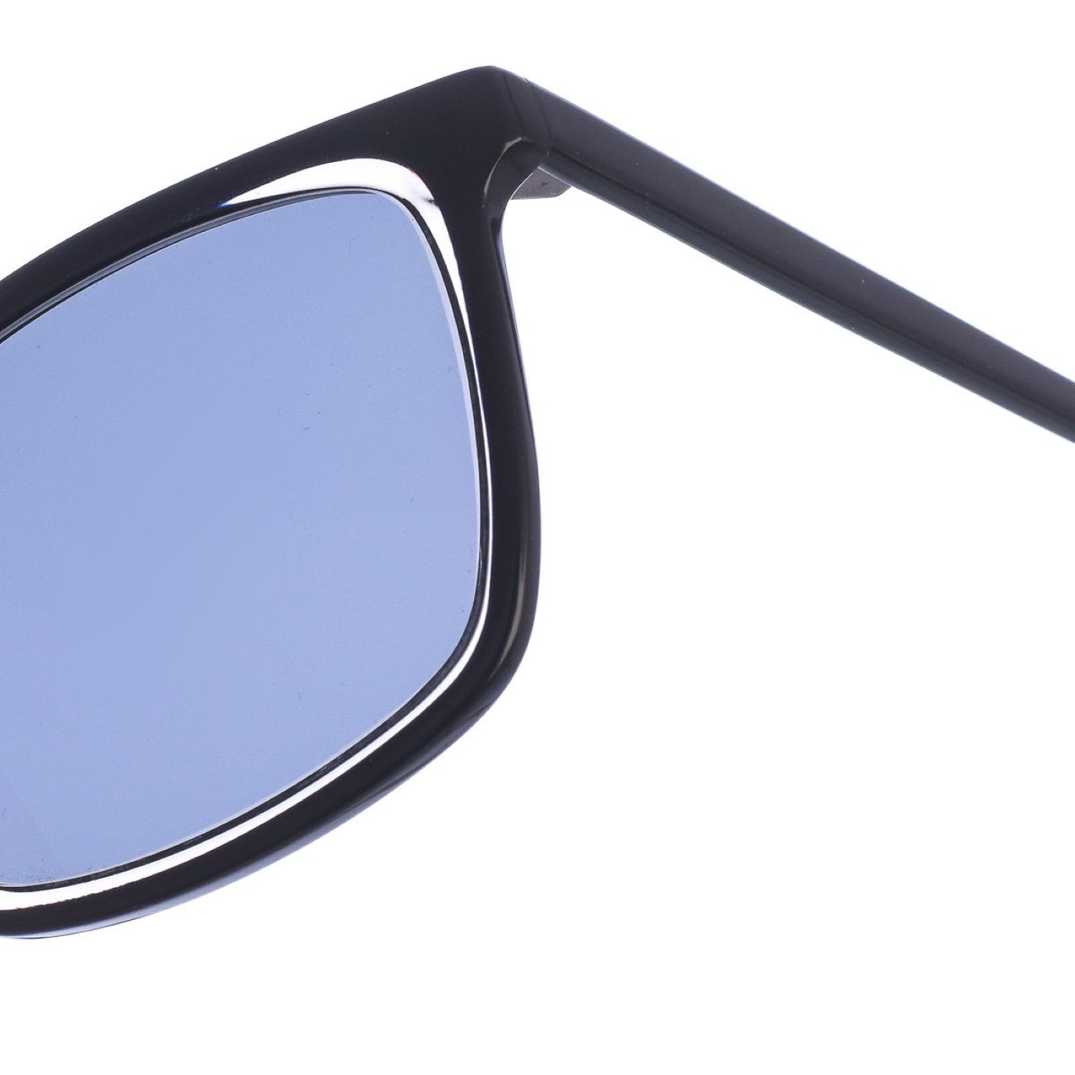 Quadratische Sonnenbrille im Doppelschicht-Design