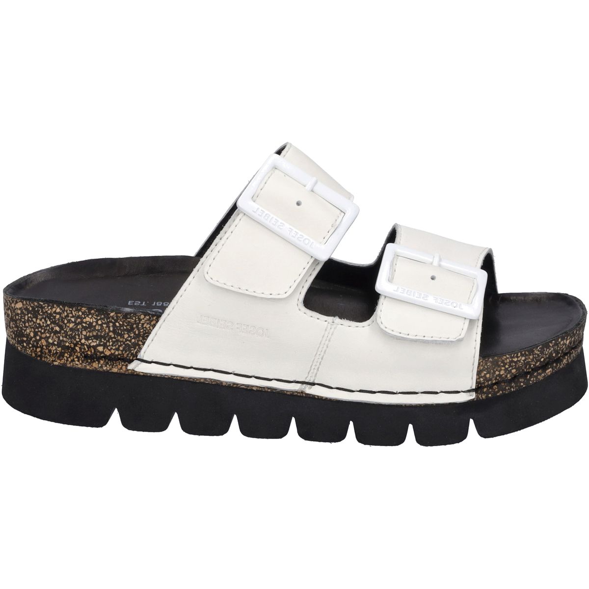 Plateau-Sandalen mit Doppelriemen