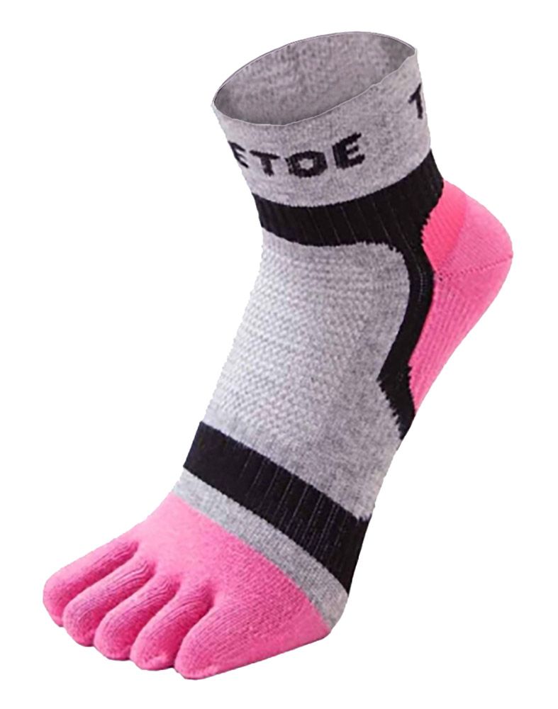 Atmungsaktive Fünf-Zehen-Sportsocken