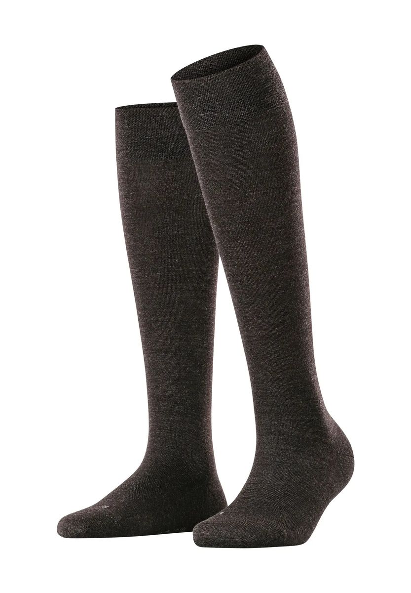 Elegante Kniestrümpfe aus Merino-Baumwolle