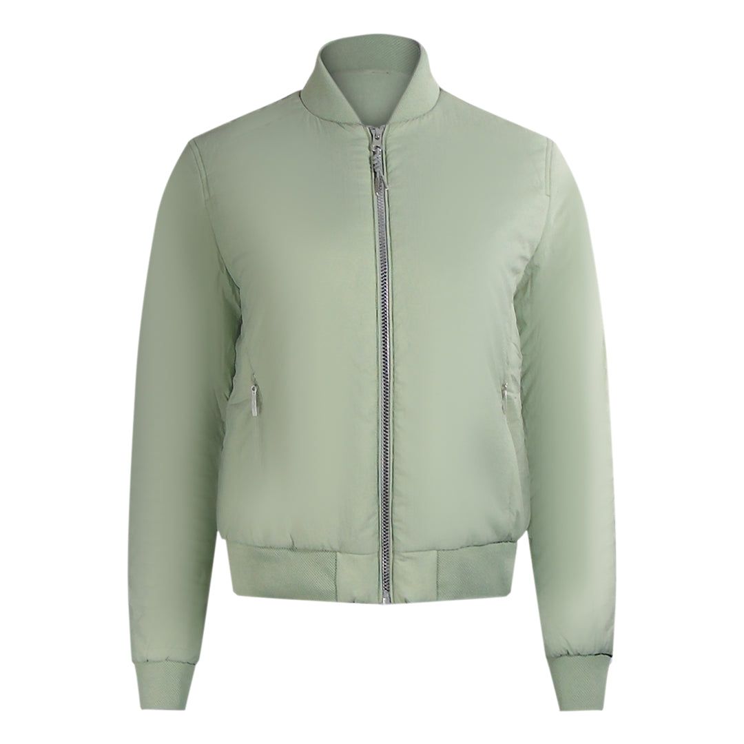 Wattierte leichte Bomberjacke