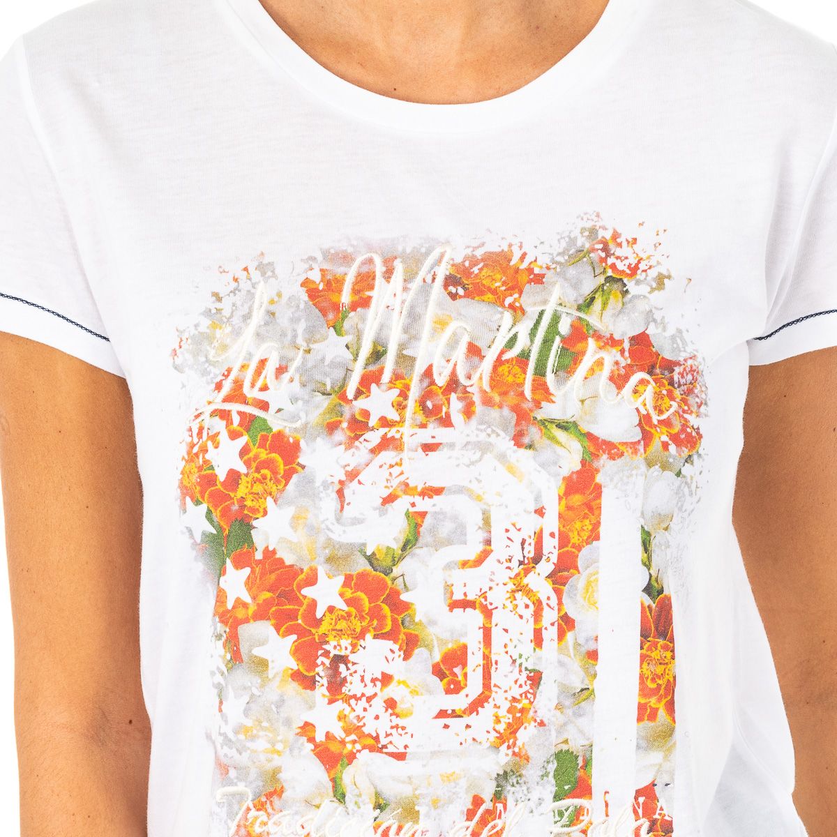 Oberteil mit floralem Grafikprint