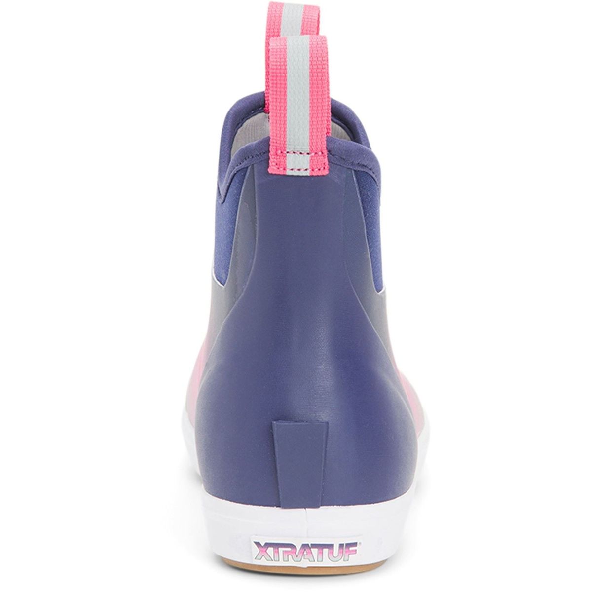 Ankle-Deck-Boots mit Aurora-Farbverlauf