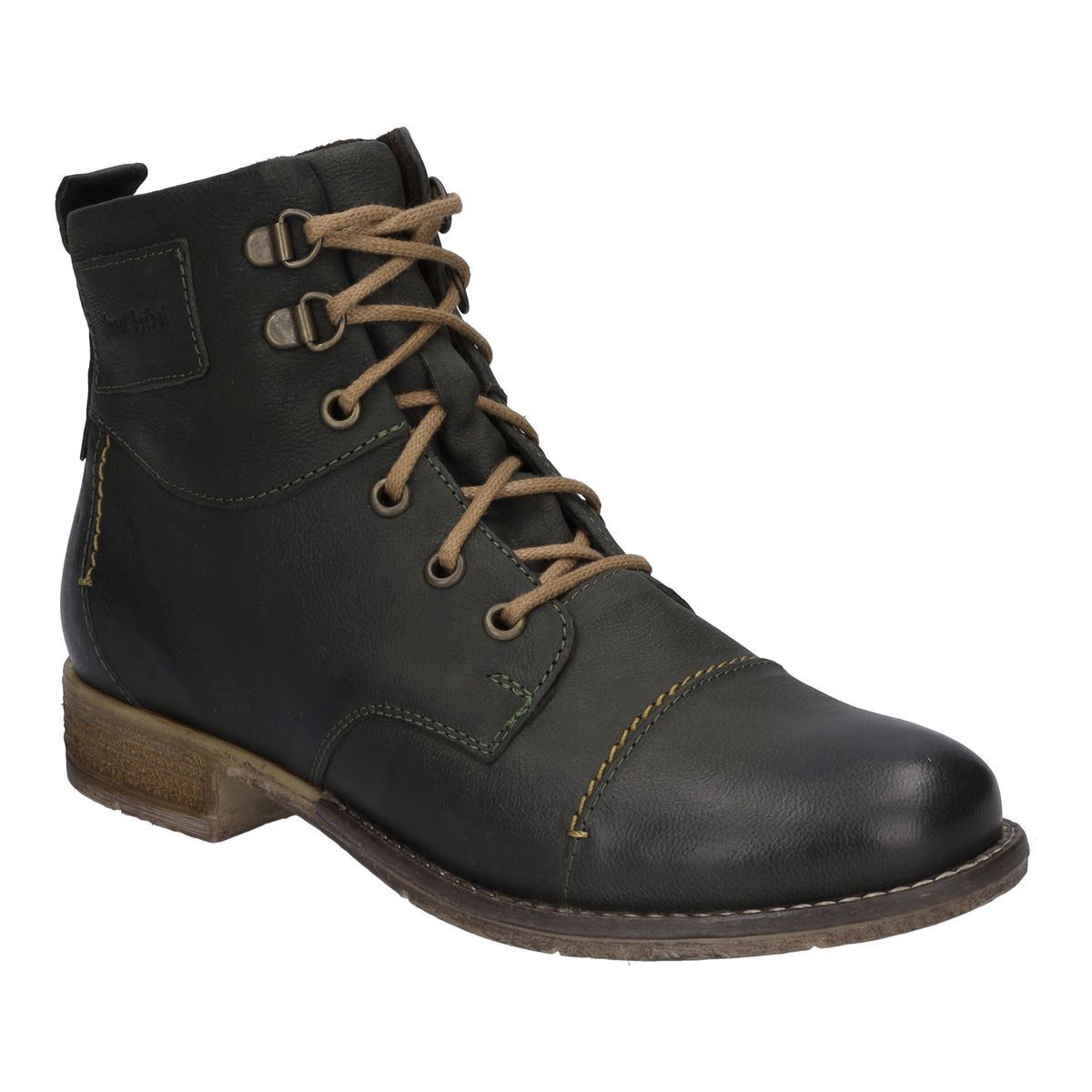 Nappaleder-Stiefeletten mit Schnürung