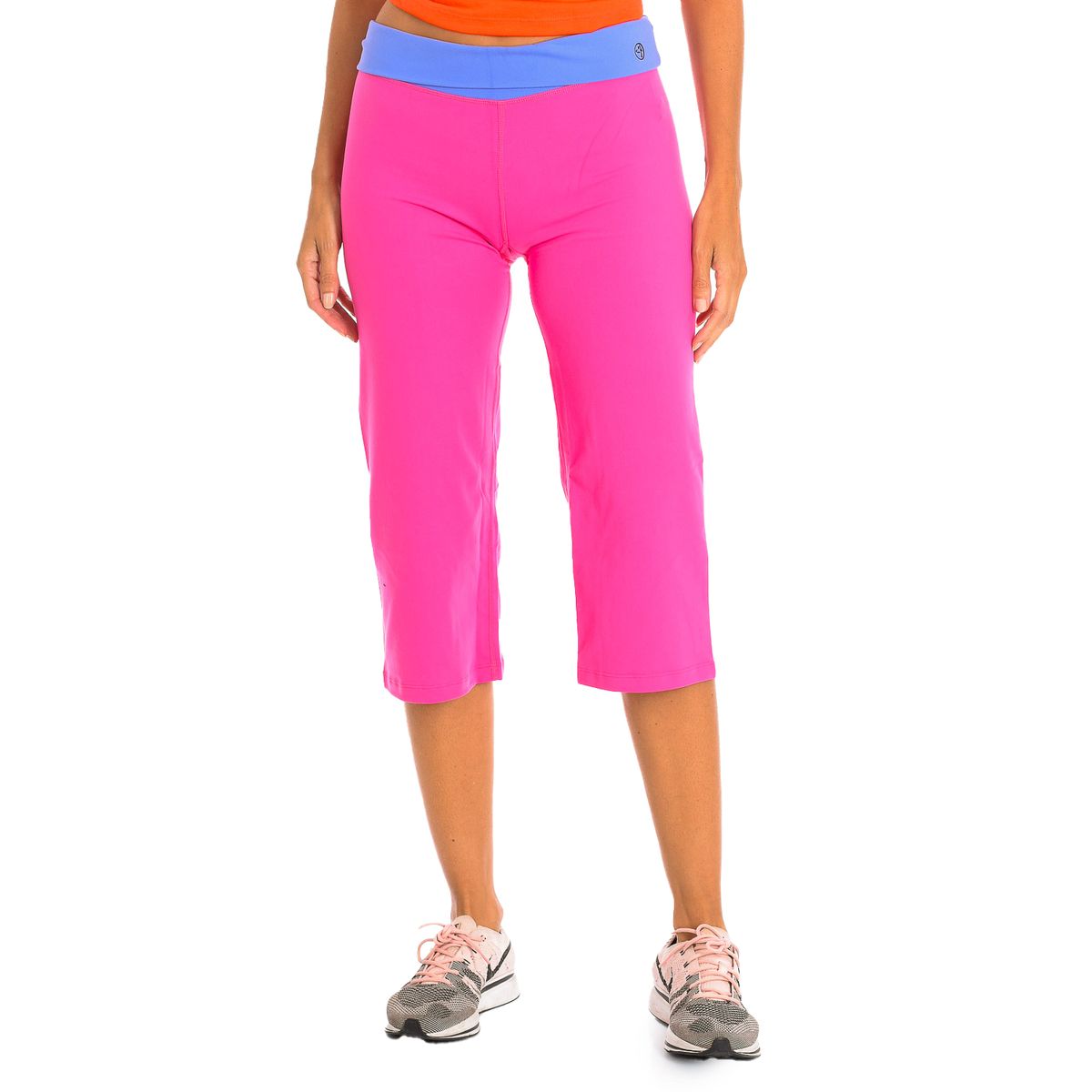 Hoch taillierte Capri-Performance-Leggings