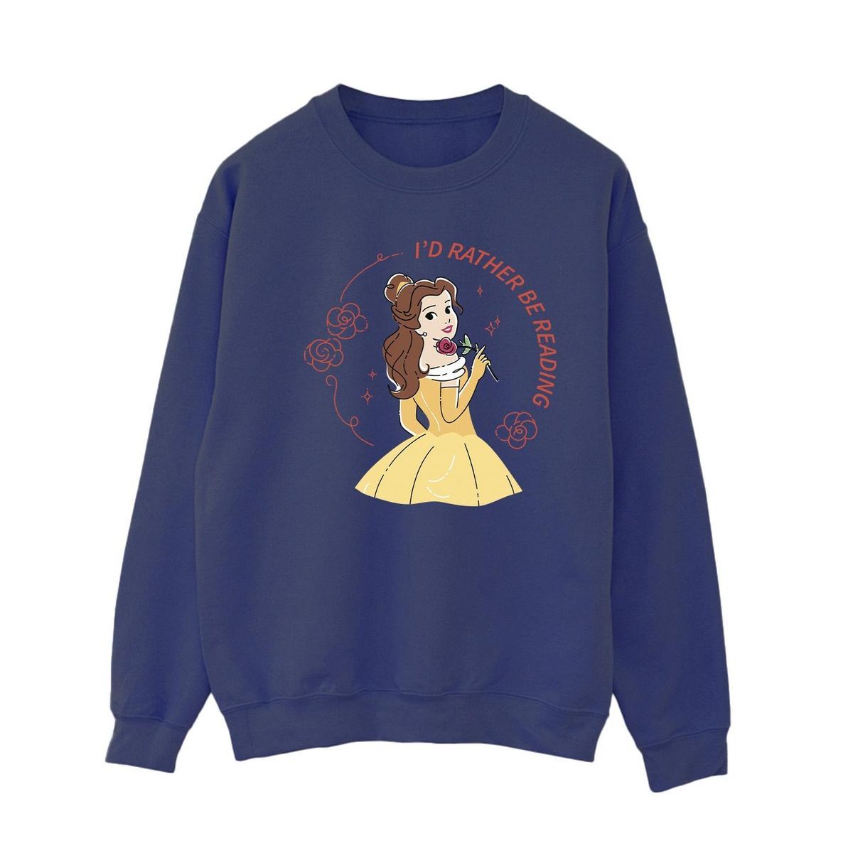 Sweatshirt mit Belle-Grafikprint