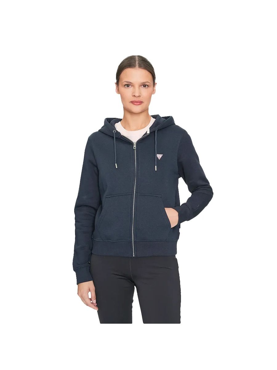 Zip-Hoodie mit Mini-Dreieck