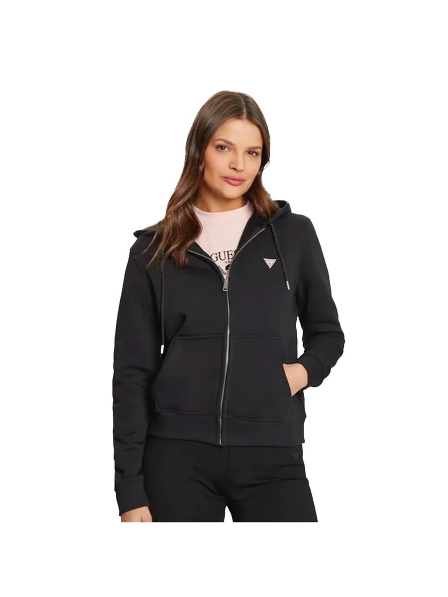 Zip-Hoodie mit Mini-Dreieck