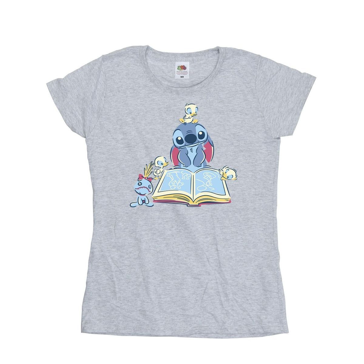 Stitch und Entchen Grafik-T-Shirt