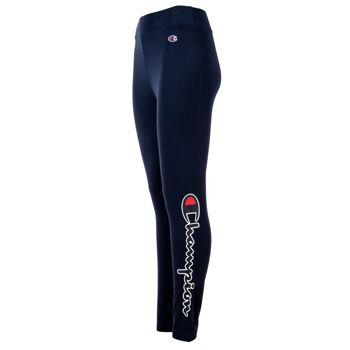 Eng anliegende Leggings mit Logo-Print