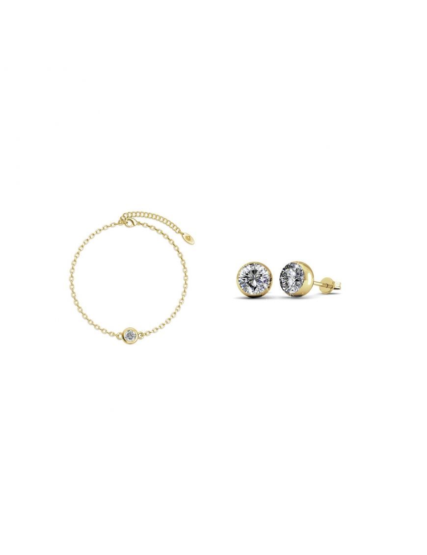 Elegantes Geburtsstein Mond Set