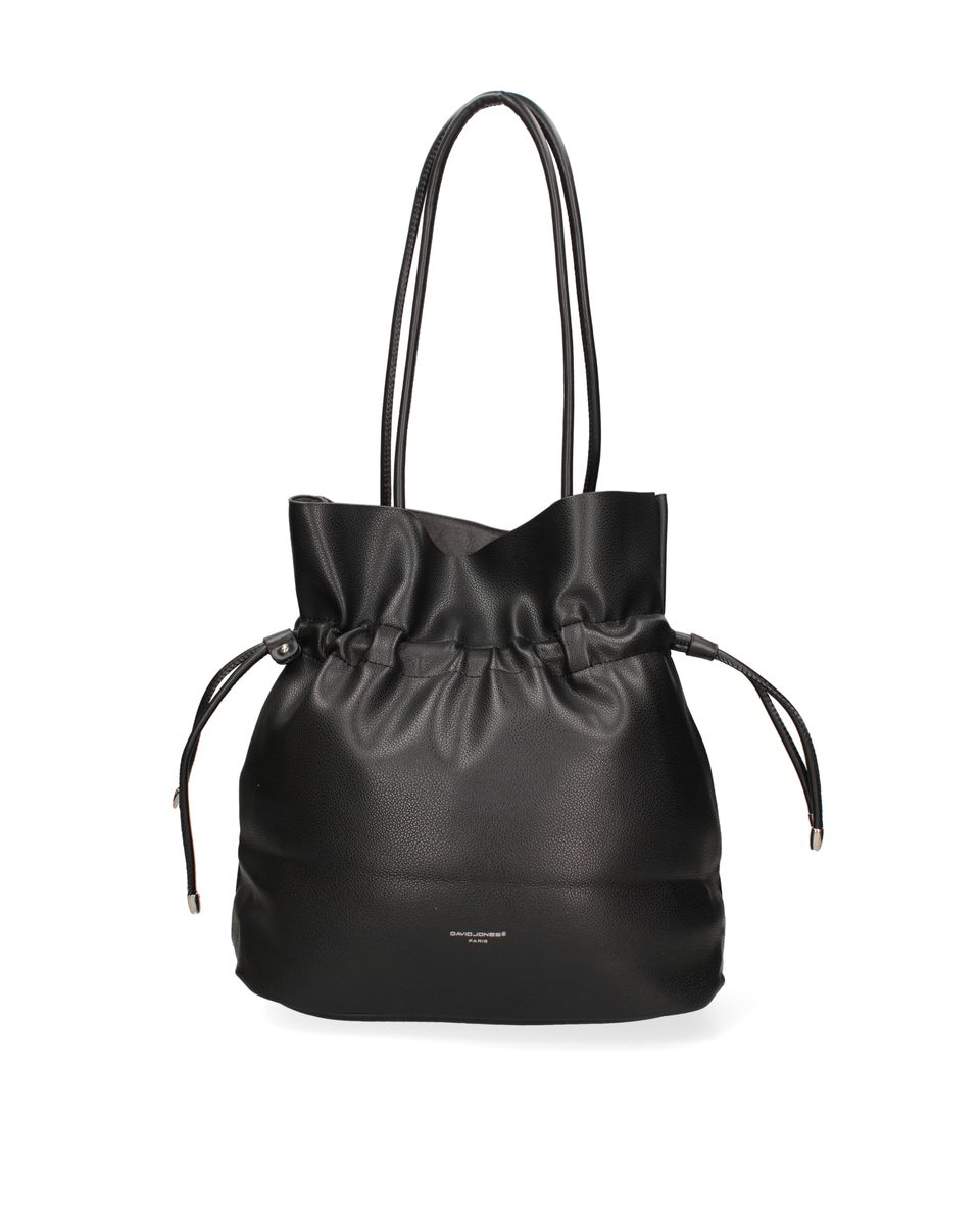 Schicke Schultertasche mit Kordelzug