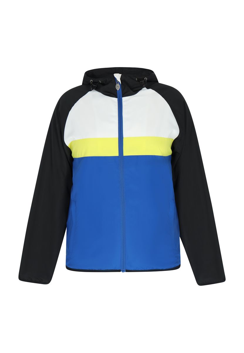 Colorblock Anorak mit Kapuze
