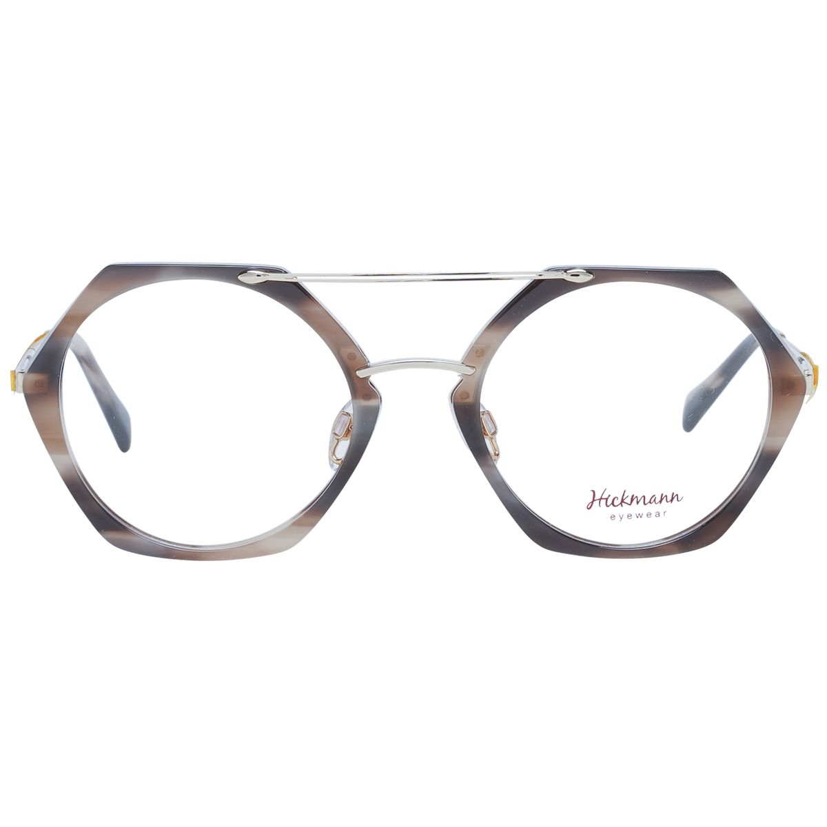 Geometrische Aviator-Brille aus Acetat