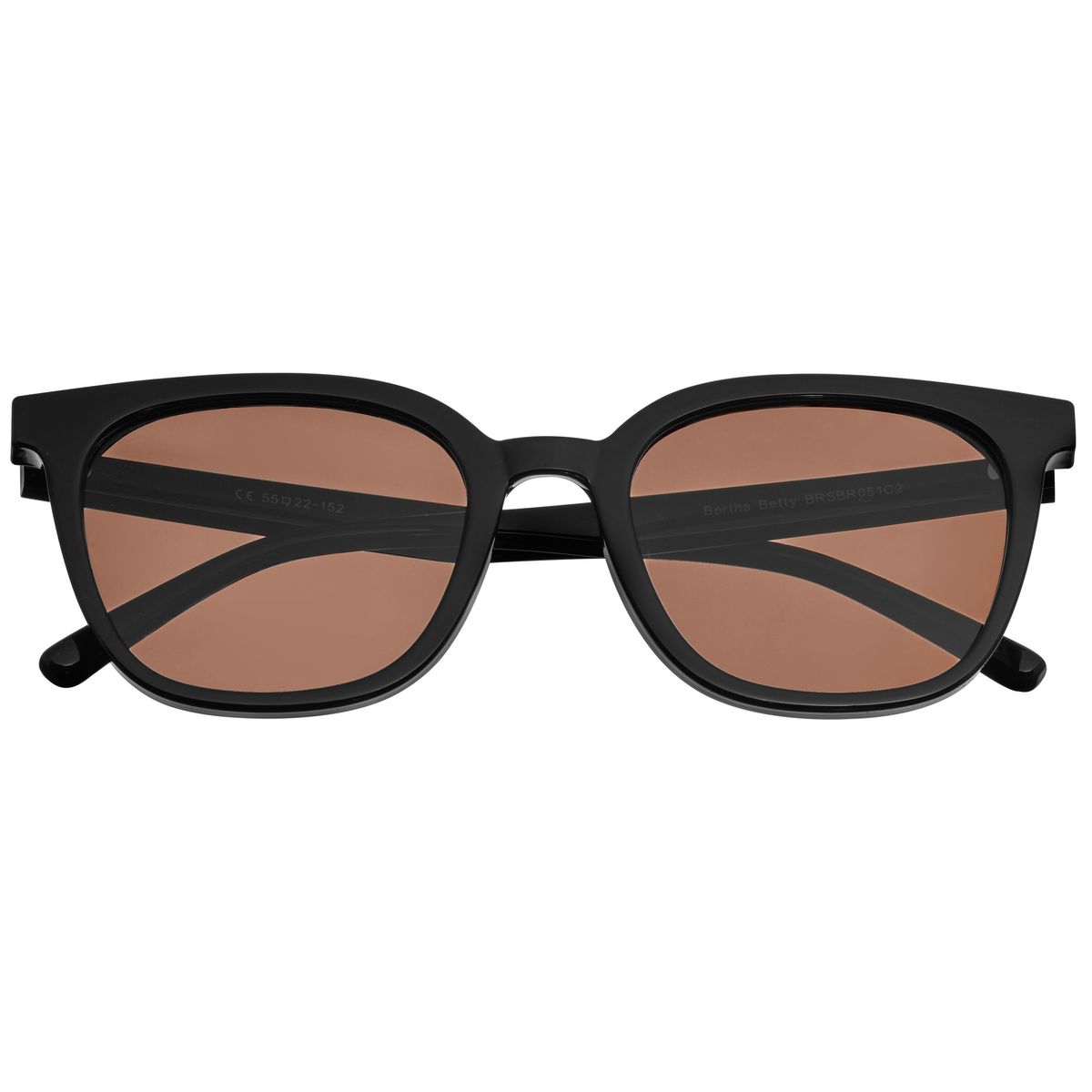 Klassische polarisierte quadratische Sonnenbrille