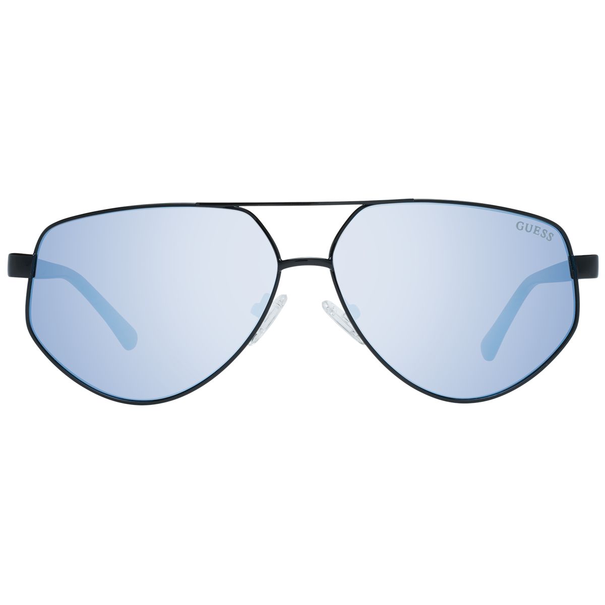 Übergroße geometrische Aviator-Sonnenbrille