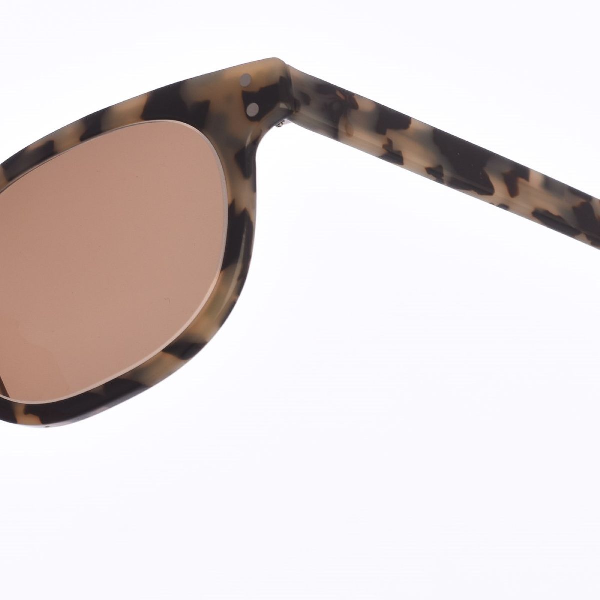 Quadratische Unisex-Sonnenbrille aus Acetat