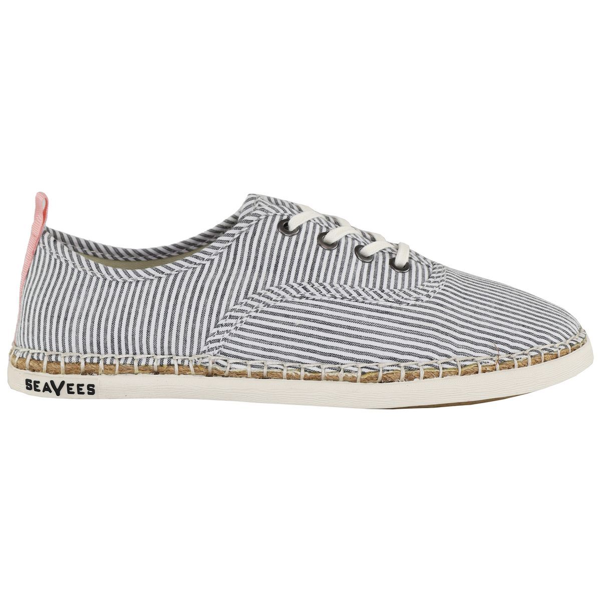 Nautische gestreifte Espadrille-Sneaker