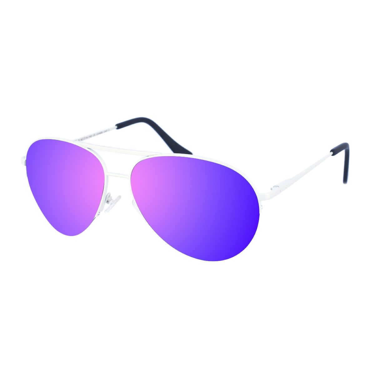 Klassische Aviator-Sonnenbrille mit blauen Gläsern