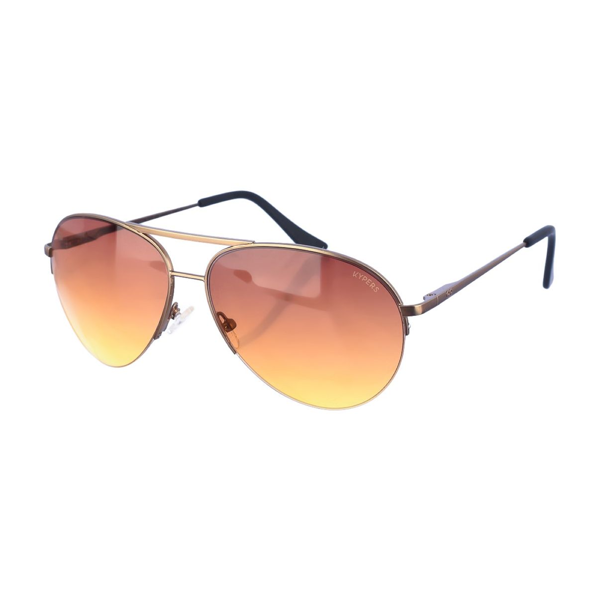 Klassische Aviator-Sonnenbrille mit blauen Gläsern